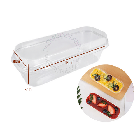 Rectangle Loaf Deli Container Clear Rectangle Container