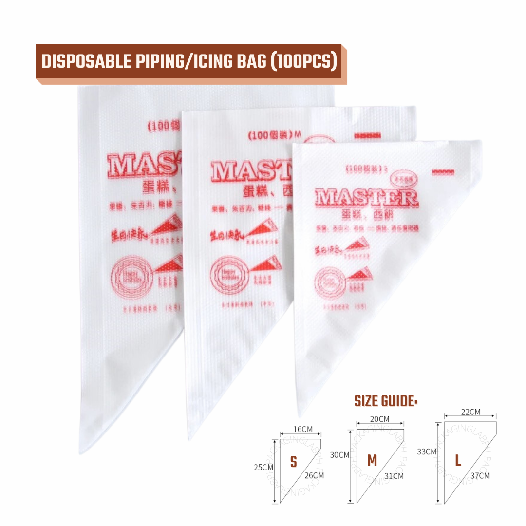 Disposable Plastic Icing Bag Piping Bag