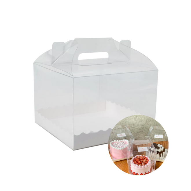 Cake and Pastry Boxes (Paper &amp; Clear Acetate)
