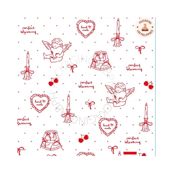 16x16 cm Cute Printed Wax Paper for Bento Cakes