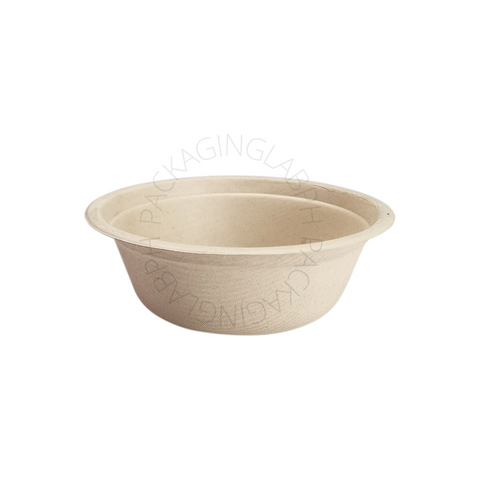 500ml Sugarcane Bagasse Bowl (BOWL ONLY)