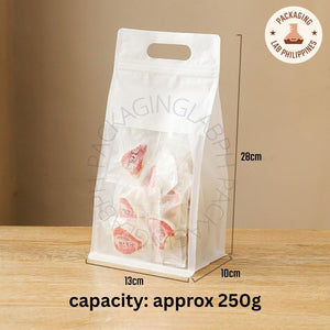 Zipper Lock Resealable Bread Bag with Handle