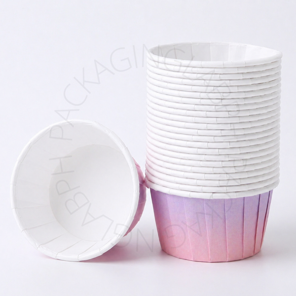 Greaseproof Paper Cupcake Liner/ Paper Sauce Cups (2oz. 3oz.)