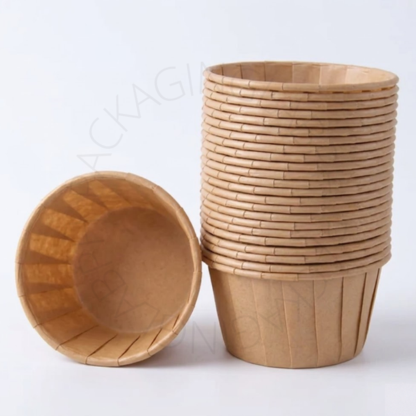 Greaseproof Paper Cupcake Liner/ Paper Sauce Cups (2oz. 3oz.)