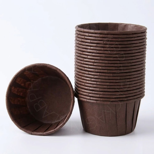 Greaseproof Paper Cupcake Liner/ Paper Sauce Cups (2oz. 3oz.)