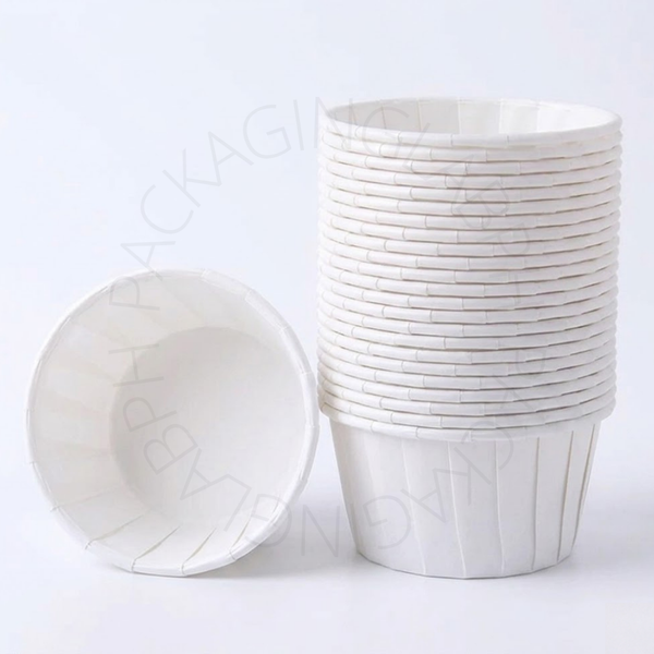 Greaseproof Paper Cupcake Liner/ Paper Sauce Cups (2oz. 3oz.)