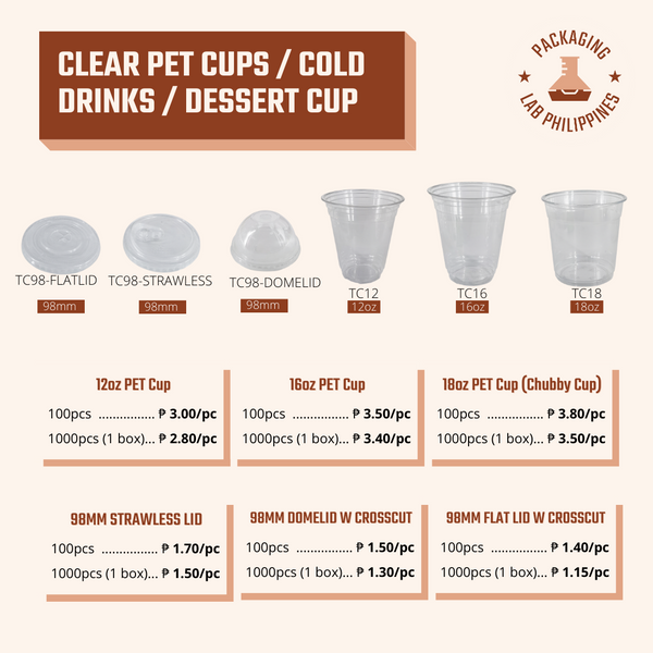 Elegant PET Plastic Cup / Cold Drinks Cup