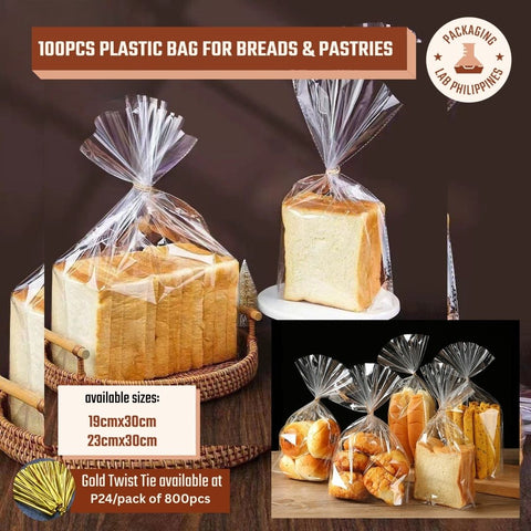 Clear Plastic OPP Bag for Breads and Pastries