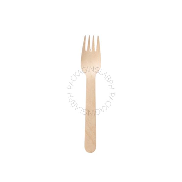 16 cm Disposable Wooden Utensils (Spoon, Fork, Spork, Dessert Spoon)