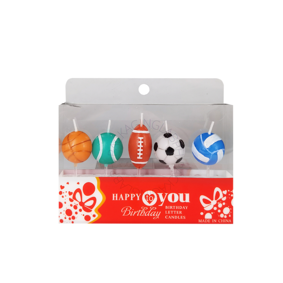 Sports Balls Candles