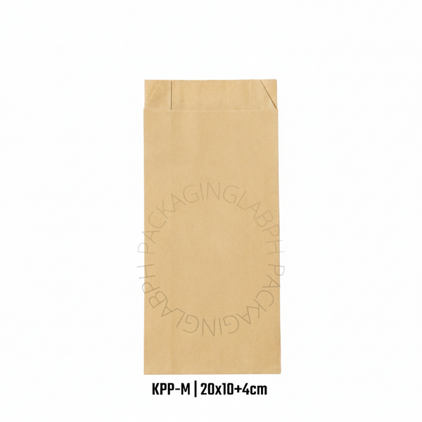 [100pcs] Kraft Paper Pouch for Cookies, Bread, Cakes and Pastries / Cookie Bag