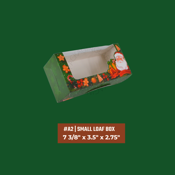 Christmas Design Loaf Box Pastry Box by Opal Box