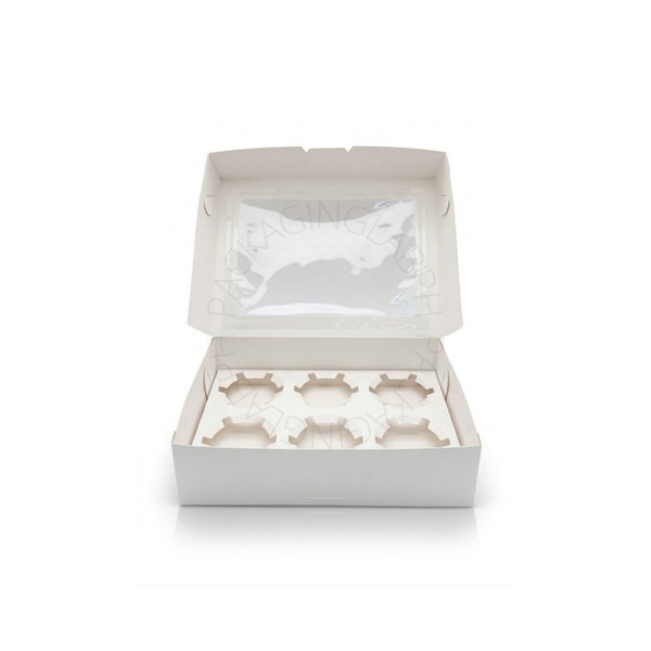 Cupcake Box with Holder Set - 12-Hole, 6-Hole, 4-Hole, 2-Hole
