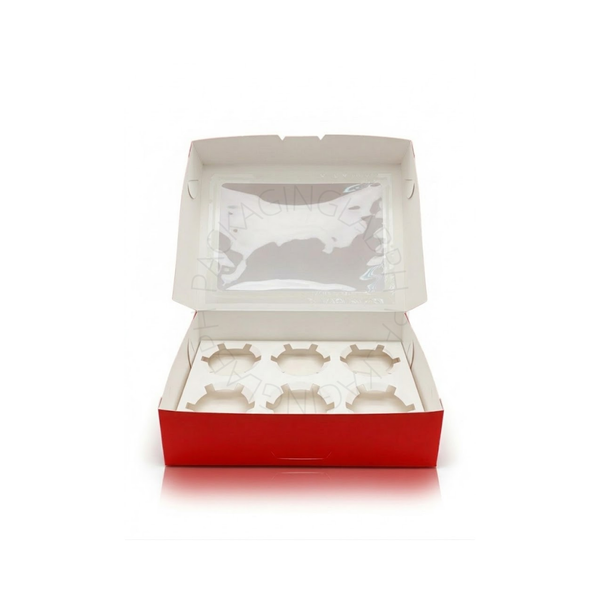 Cupcake Box with Holder Set - 12-Hole, 6-Hole, 4-Hole, 2-Hole