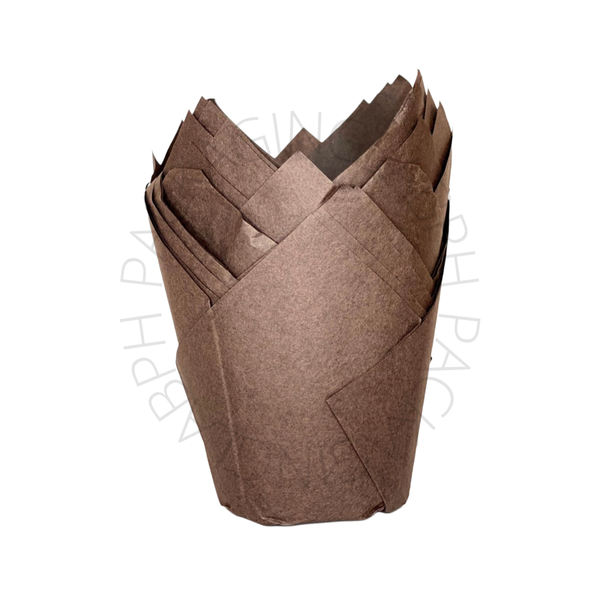 50pcs Tulip Muffin Liner (Plain / Printed / Metallic)