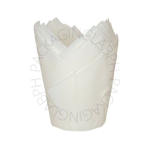 50pcs Tulip Muffin Liner (Plain / Printed / Metallic)
