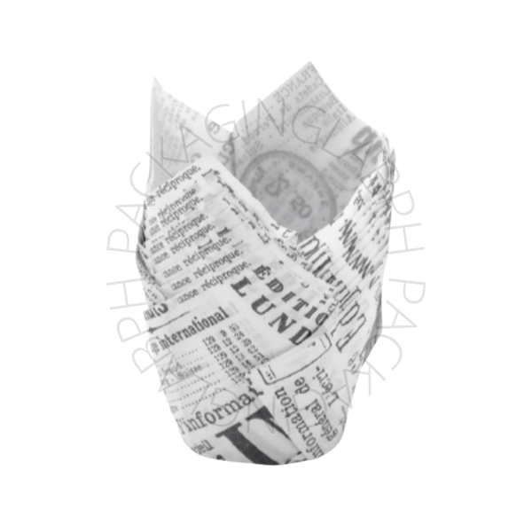 50pcs Tulip Muffin Liner (Plain / Printed / Metallic)