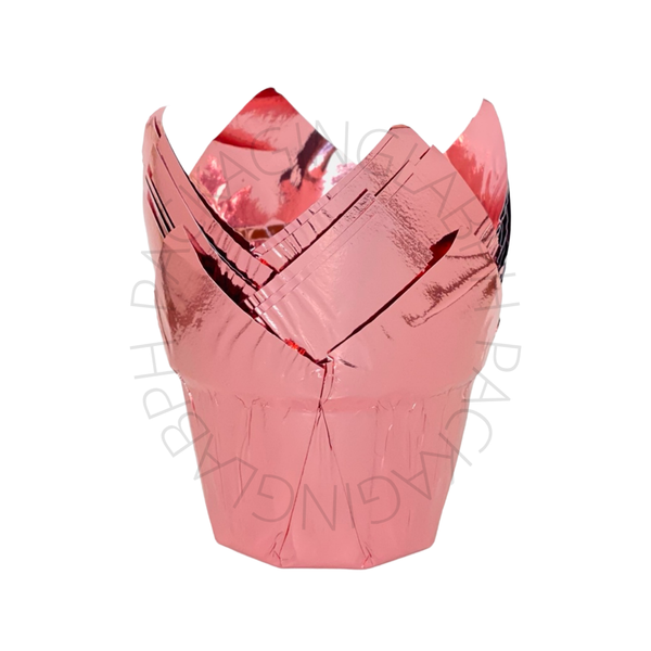 50pcs Tulip Muffin Liner (Plain / Printed / Metallic)