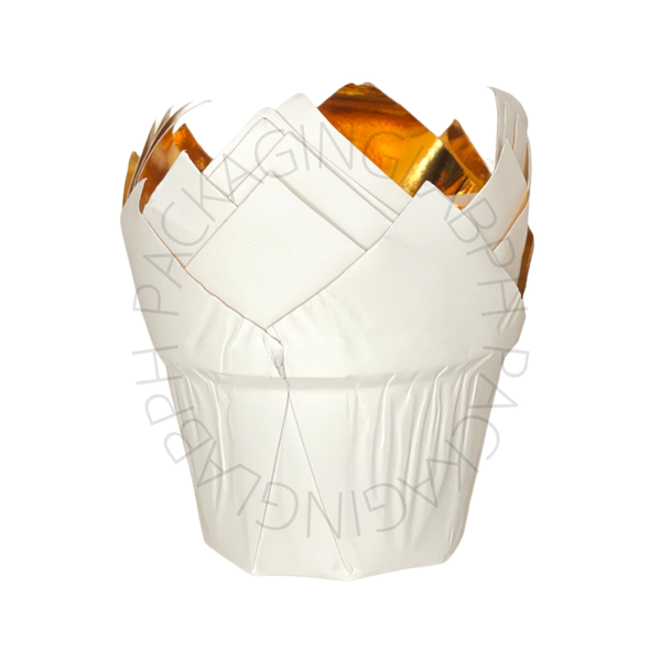 50pcs Tulip Muffin Liner (Plain / Printed / Metallic)