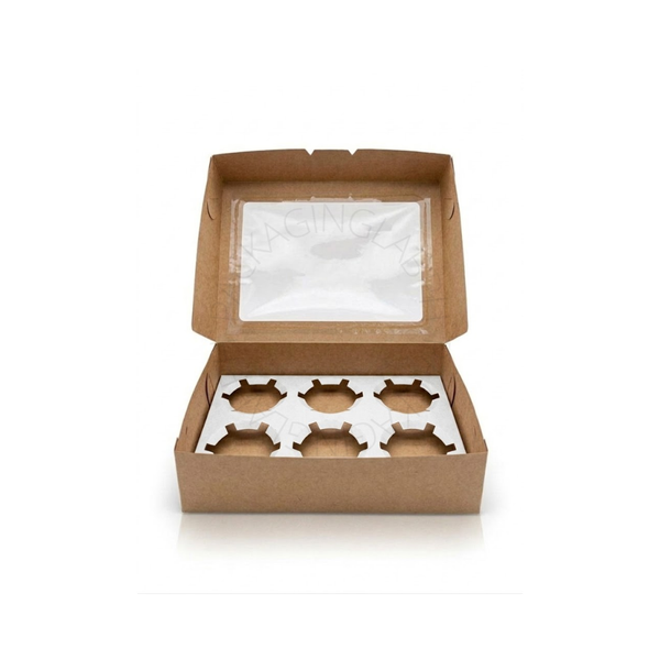 Cupcake Box with Holder Set - 12-Hole, 6-Hole, 4-Hole, 2-Hole