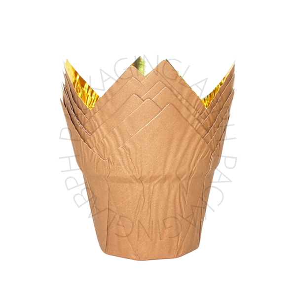 50pcs Tulip Muffin Liner (Plain / Printed / Metallic)