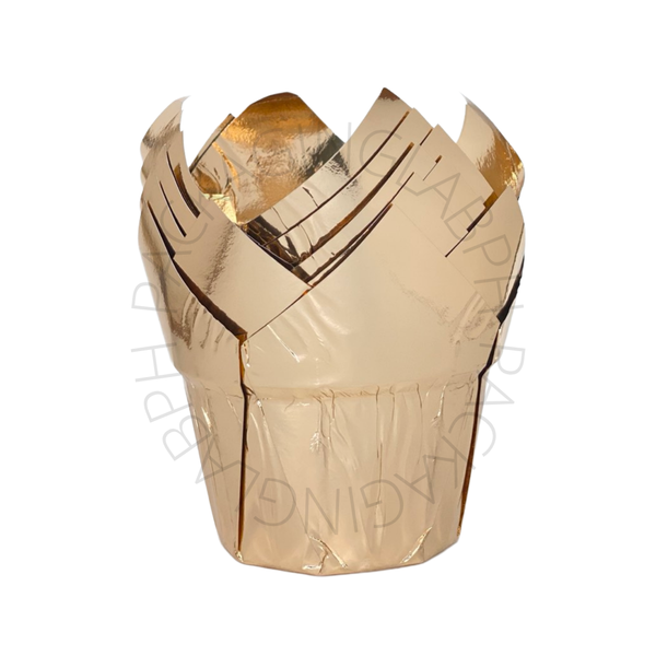 50pcs Tulip Muffin Liner (Plain / Printed / Metallic)