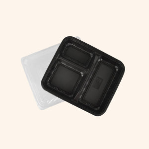 Plastic Bento Meal Box (3D/4D/5D) - 1000pcs