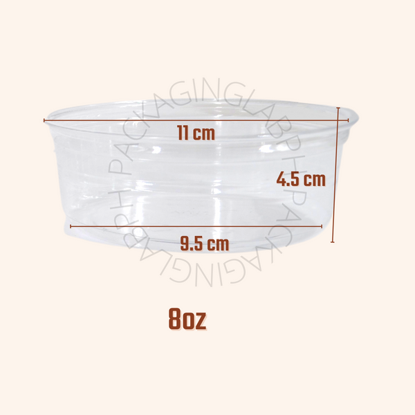 Clear PET Plastic Bowl