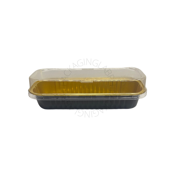 200ml Mini Rectangle Loaf Pan with lid