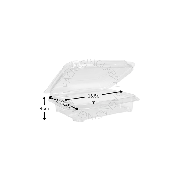 Clear Plastic Clamshell Container