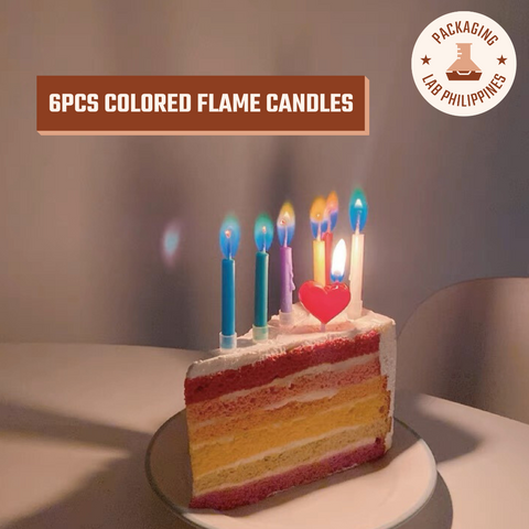 Colored Flame Candles