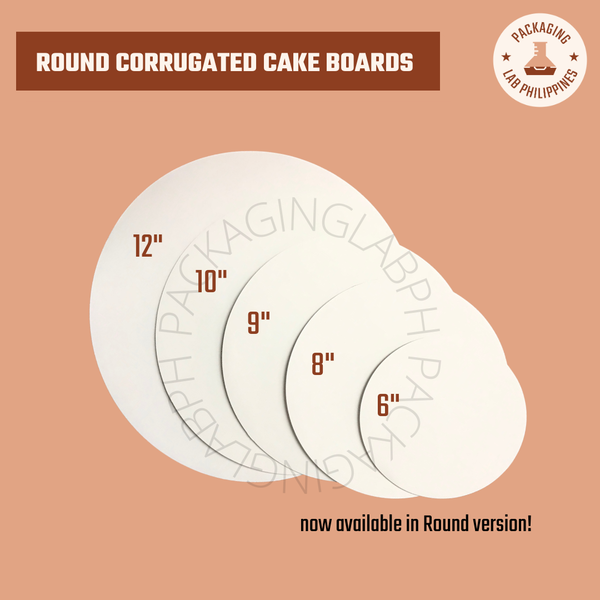 Corrugated Cake Board (Round)