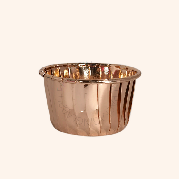 Colored Foil Cupcake Liner with Plastic Lid