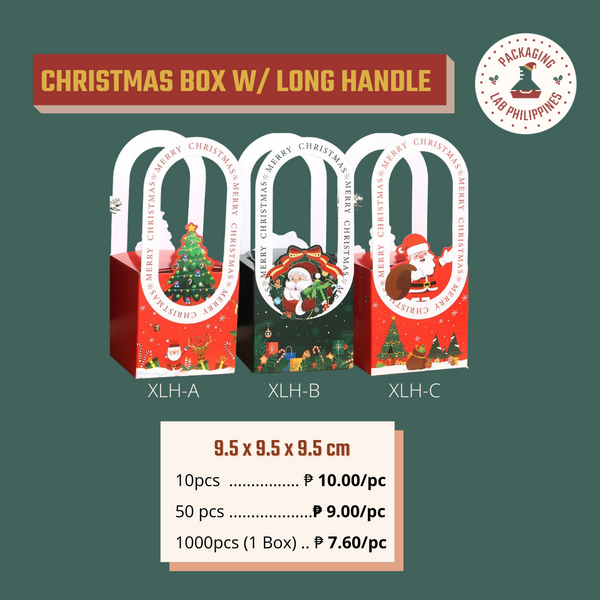 Christmas Box with Long Handle