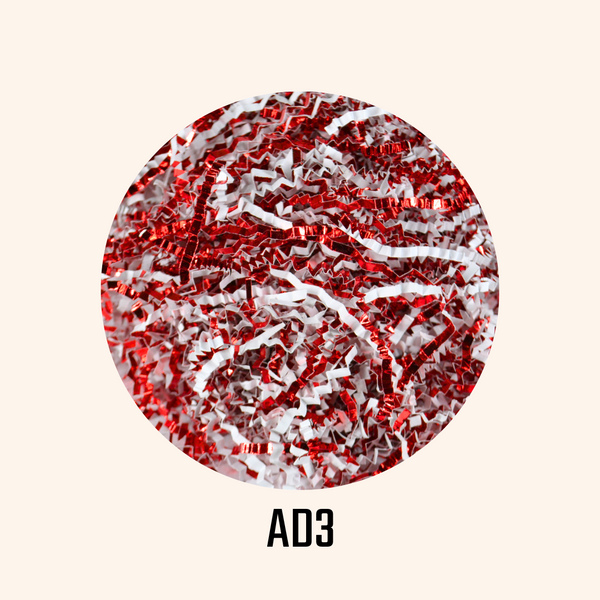 Metallic Shredded Paper / Paper Filler (Soft & Crinkle Cut)