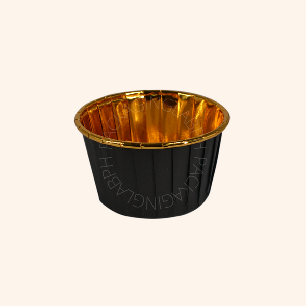 Colored Foil Cupcake Liner with Plastic Lid