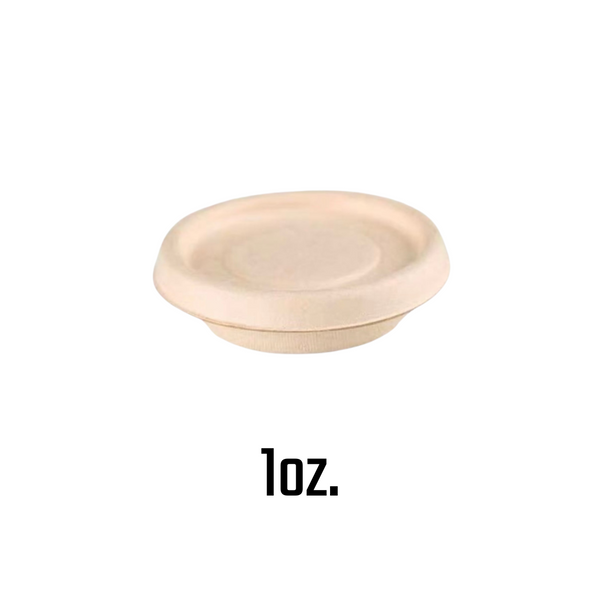 1oz. / 2oz. / 4oz. Sugarcane Bagasse Sauce Cup