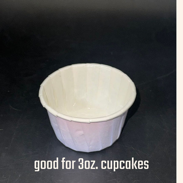 Greaseproof Paper Cupcake Liner/ Paper Sauce Cups (2oz. 3oz.)