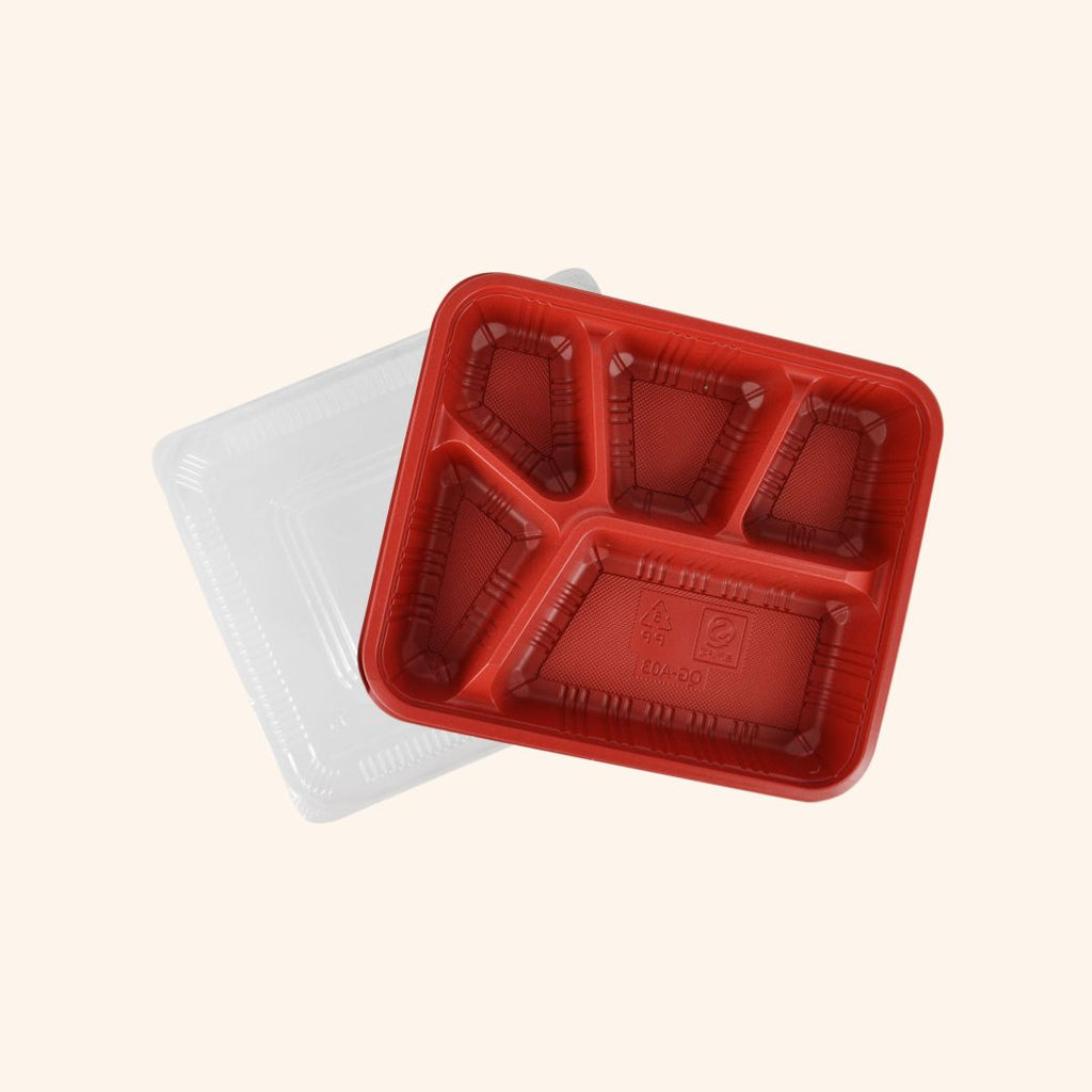 Plastic Bento Meal Box (3D/4D/5D) - 1000pcs – Packaging Lab Philippines
