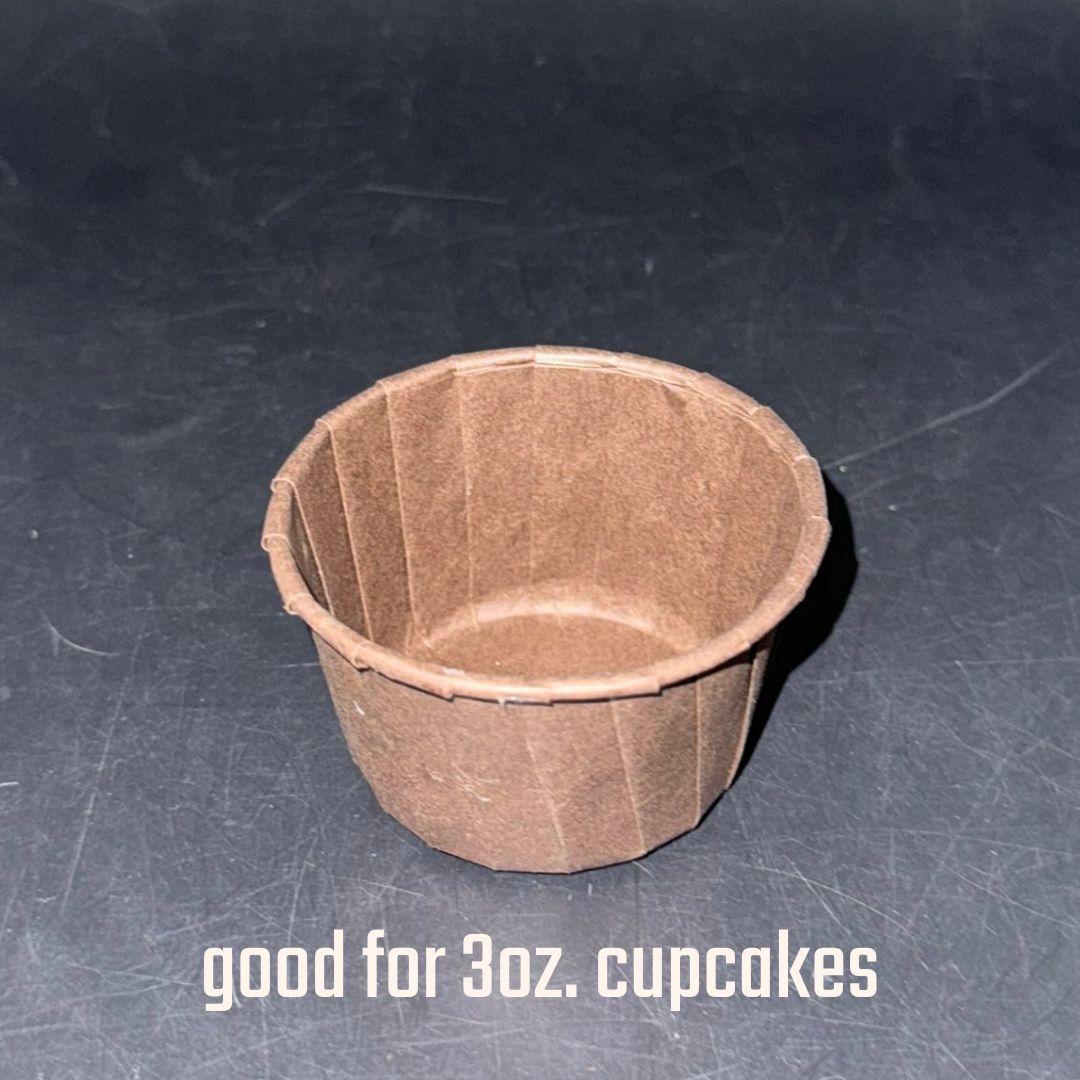 Greaseproof Paper Cupcake Liner/ Paper Sauce Cups 3oz