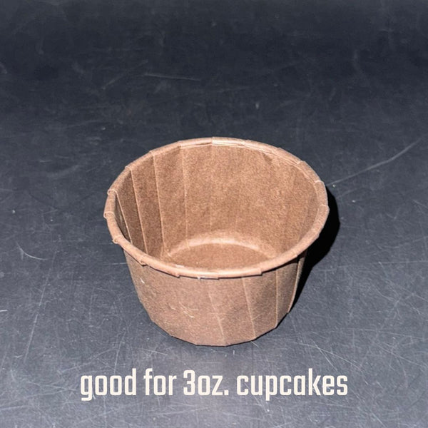 Greaseproof Paper Cupcake Liner/ Paper Sauce Cups (2oz. 3oz.)