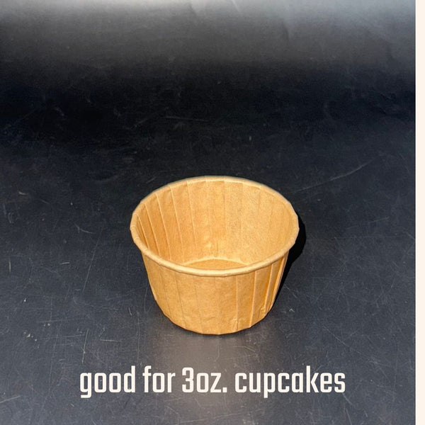 Greaseproof Paper Cupcake Liner/ Paper Sauce Cups (2oz. 3oz.)
