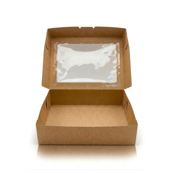 9x12x3 Pastry Box with Window / Cupcake Box by Opal Box
