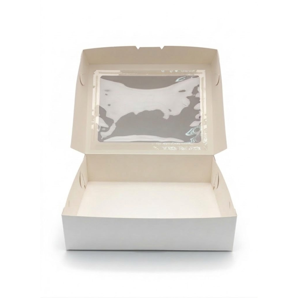 9x12x3 Pastry Box with Window / Cupcake Box by Opal Box