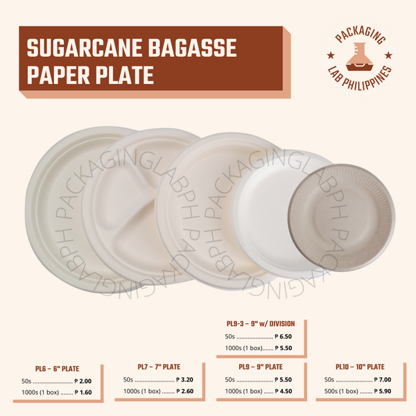Sugarcane Bagasse Paper Plate