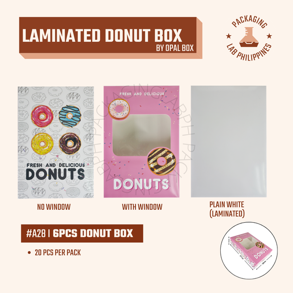 Donut Box of 6's
