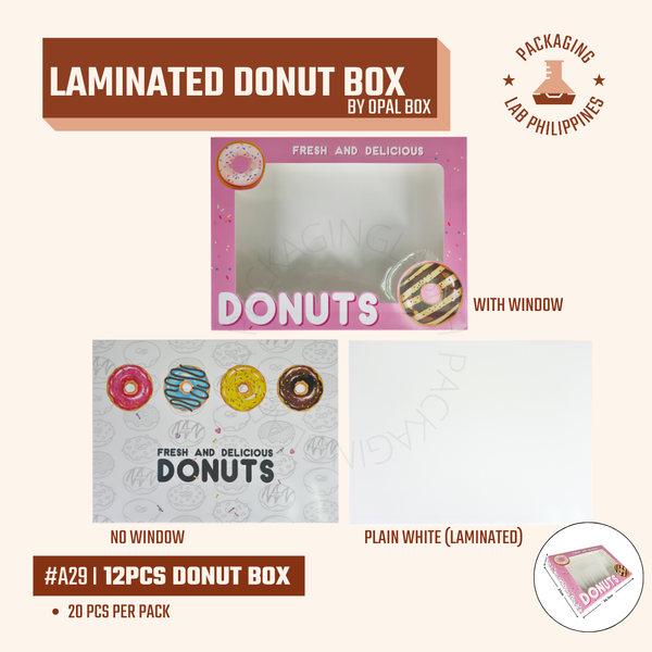 Donut Box of 12's