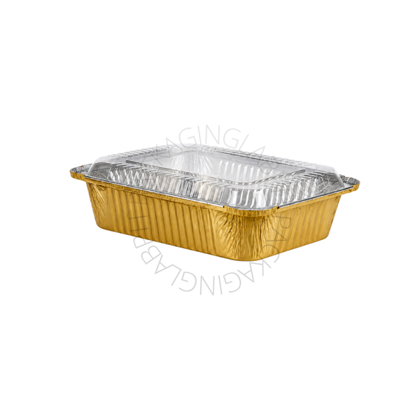 Colored Aluminum Pan 255 with Lid