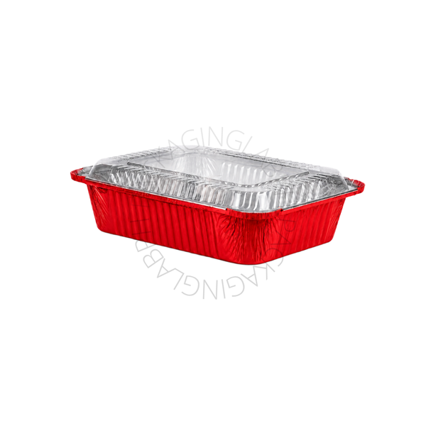Colored Aluminum Pan 255 with Lid