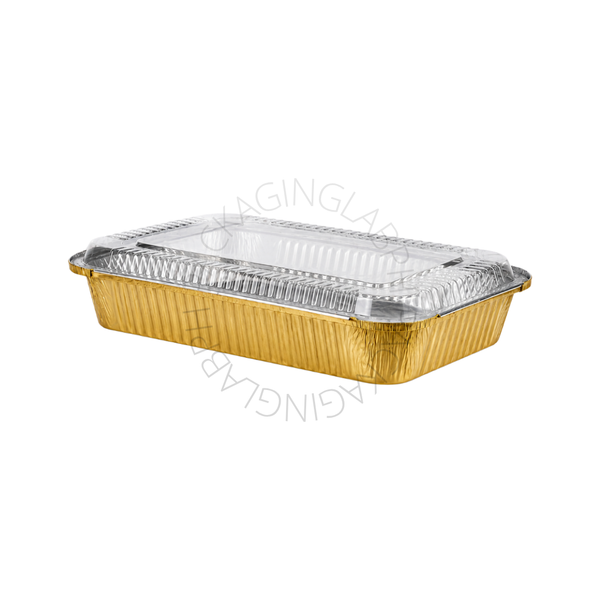 Colored Aluminum Pan 315 with Lid